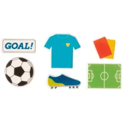 Figuras de azúcar fútbol (12) - Sin gluten - Decora