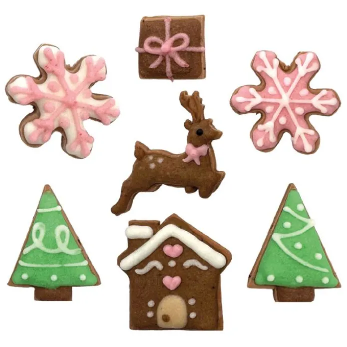 Figuras de azúcar Navidad (42) - Sin gluten - Dekora