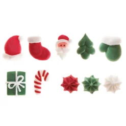 Figuras de azúcar Navidad (24) - Sin gluten - Dekora