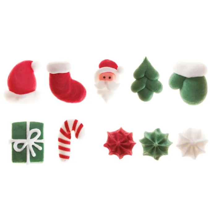 Figuras de azúcar Navidad (24) - Sin gluten - Dekora