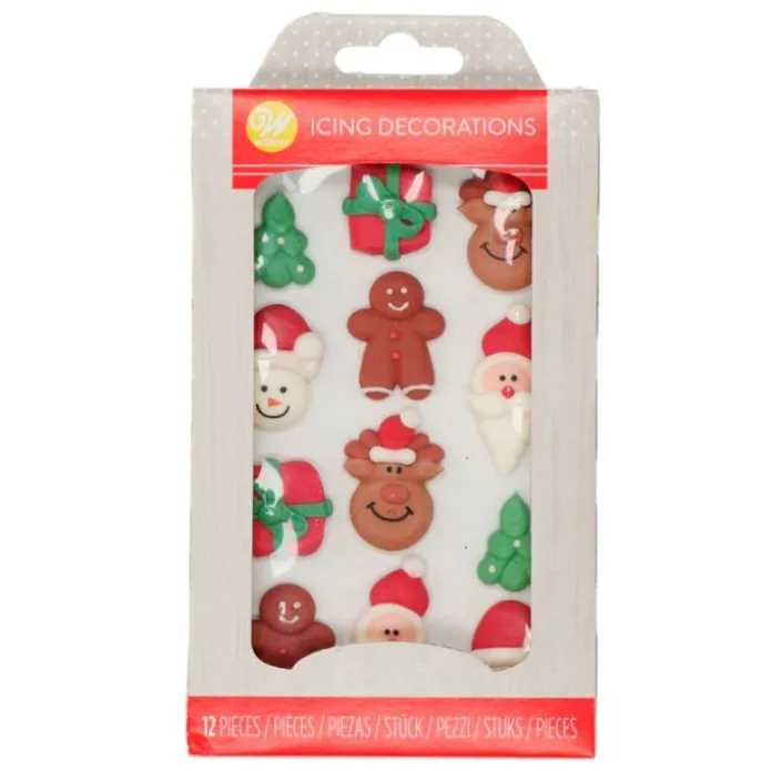 Figuras de azúcar Navidad (12) - Wilton