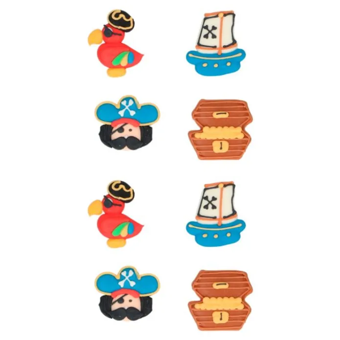 Figuras de azúcar piratas (8) - Wilton