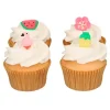 Figuras de azúcar tropical (8) - Sin gluten - Funcakes