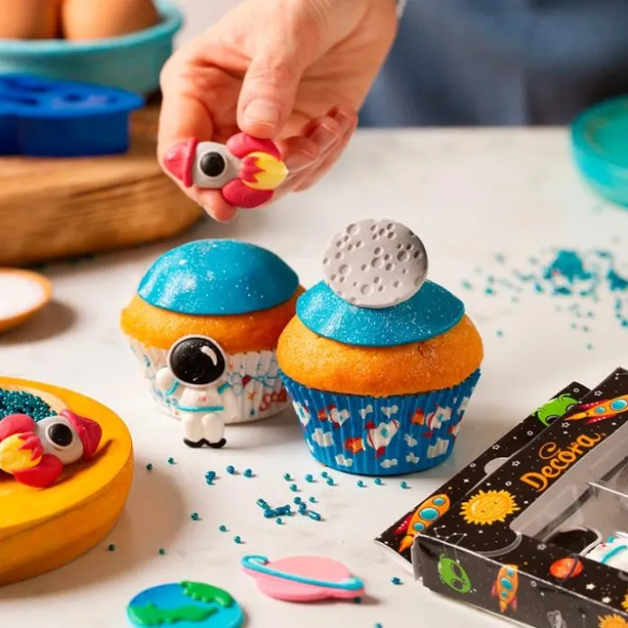 Figuras de azúcar universo (6) - Sin gluten - Decora