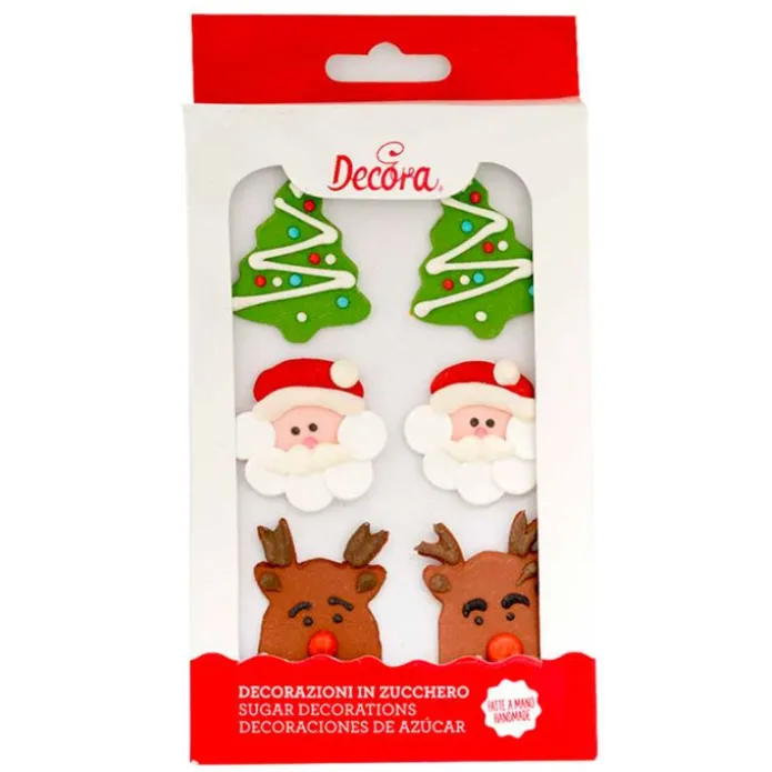 Figuras de navidad de azúcar (6) - Decora