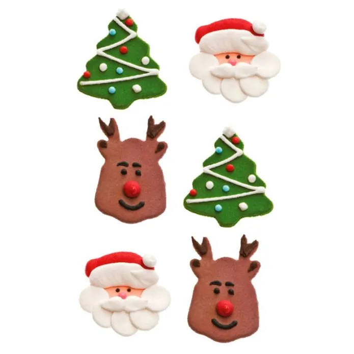 Figuras de navidad de azúcar (6) - Decora