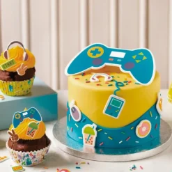 Figuras y topper de azúcar gamer videojuegos (7) - Sin gluten - Decora