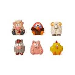 Figurita animalito regordete para roscón de Reyes