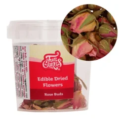 Flores comestibles capullos de rosa 9 g - Funcakes
