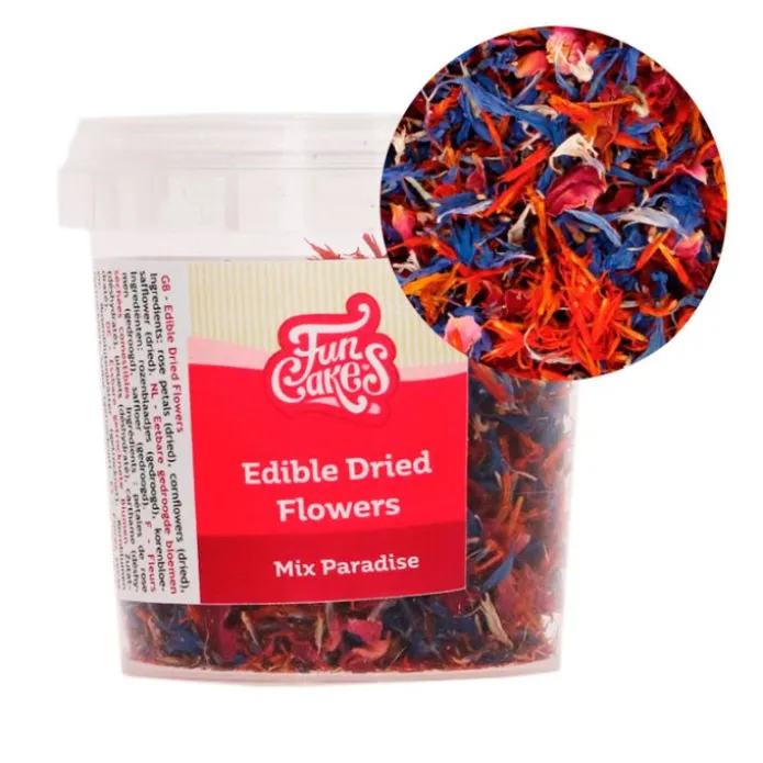 Flores comestibles Mix Paradise 5 g - Funcakes