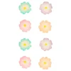Flores de azúcar dalias de colores 3 cm (8) - Wilton