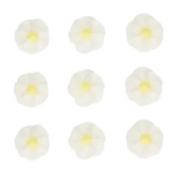 Flores de azúcar pequeñas blancas 1,5 cm (56) - Funcakes