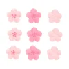 Flores de azúcar rosas claras y oscuras 2,3 cm (24) - Funcakes