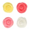 Flores de azúcar rosas de colores 2,5 cm (8) - Funcakes