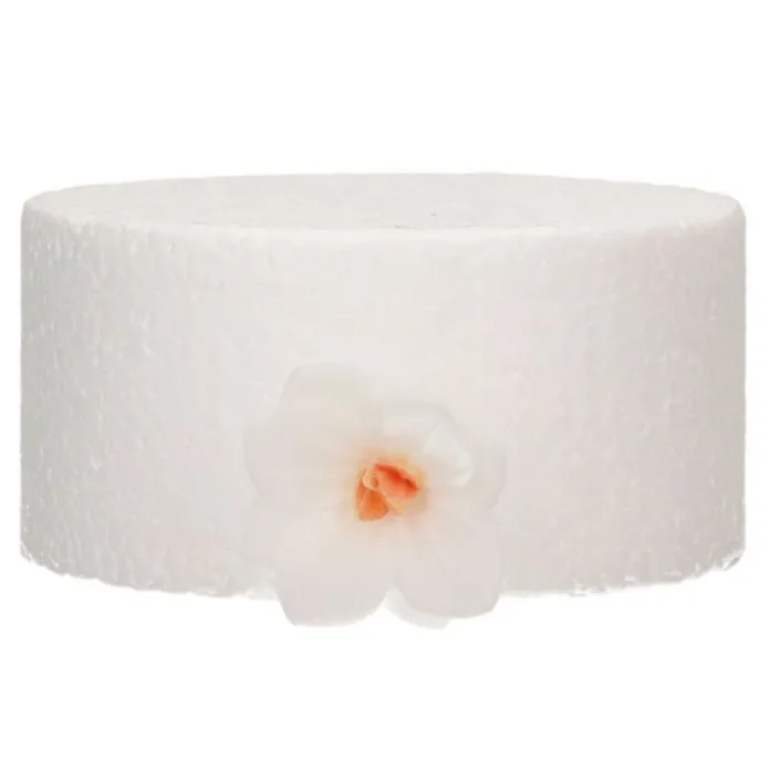 Flores de oblea hortensias blancas 4 cm (18) - Funcakes