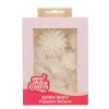 Flores de oblea margaritas blancas 4 cm (12) - Funcakes