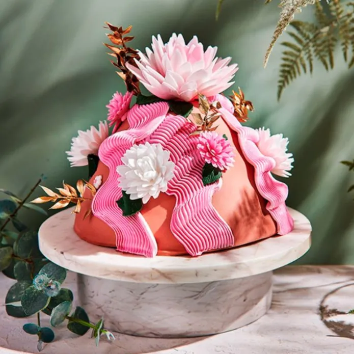 Flores de oblea margaritas blancas 4 cm (12) - Funcakes