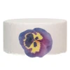 Flores de oblea pensamientos 5 cm (30) - Funcakes