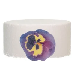 Flores de oblea pensamientos 5 cm (30) - Funcakes