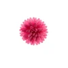 Flores de oblea pompones de colores 4,5 cm (12) - Sin gluten - Dekora