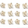 Flores Rosas grandes marfiles de azúcar 5 cm (24) - Decora