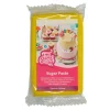 Fondant amarillo eléctrico 250 g - Sin gluten - Funcakes