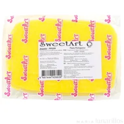 Fondant amarillo 1 kg - Sin gluten - SweetArt