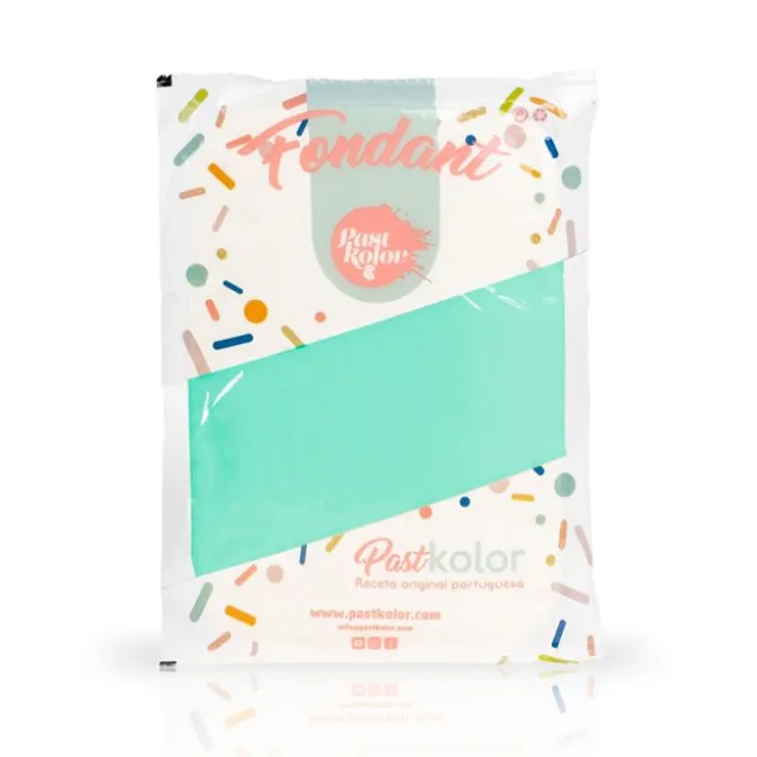 Fondant azul bebé 1 kg - Sin gluten - Pastkolor