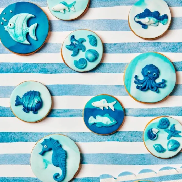 Fondant azul Bella 250 g - Sin gluten - Funcakes