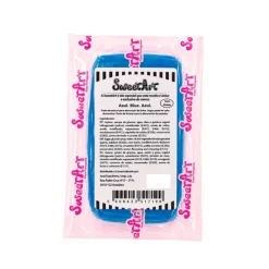 Fondant azul 100 g - Sin gluten - SweetArt