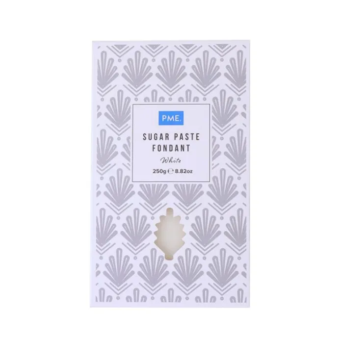 Fondant blanco 250 g - Sin gluten - PME