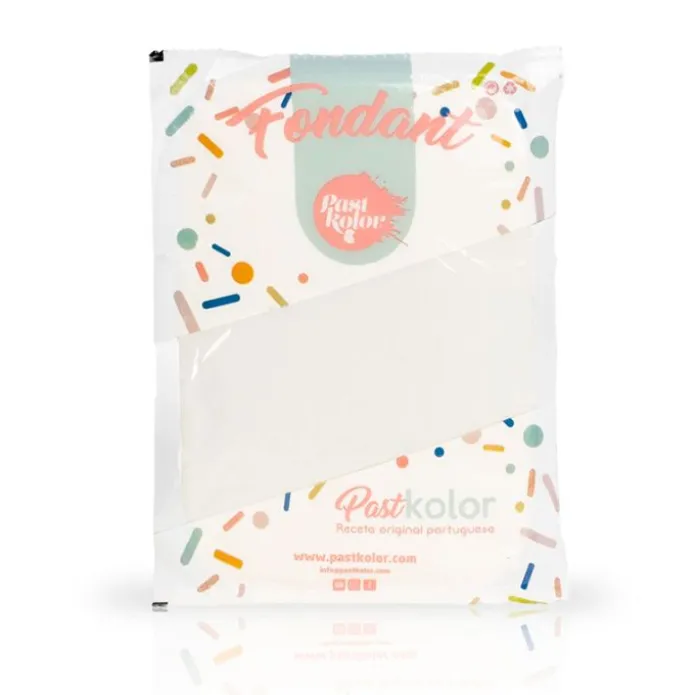 Fondant blanco 1 kg - Pastkolor