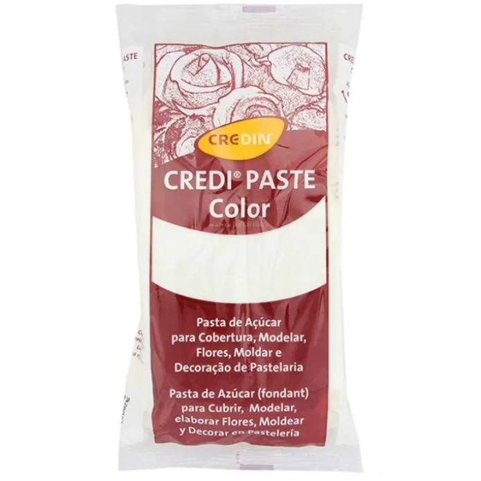 Fondant blanco 1 kg - Sin gluten - Credipaste