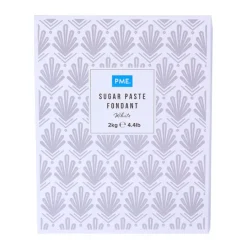 Fondant blanco 2 kg - Sin gluten - PME