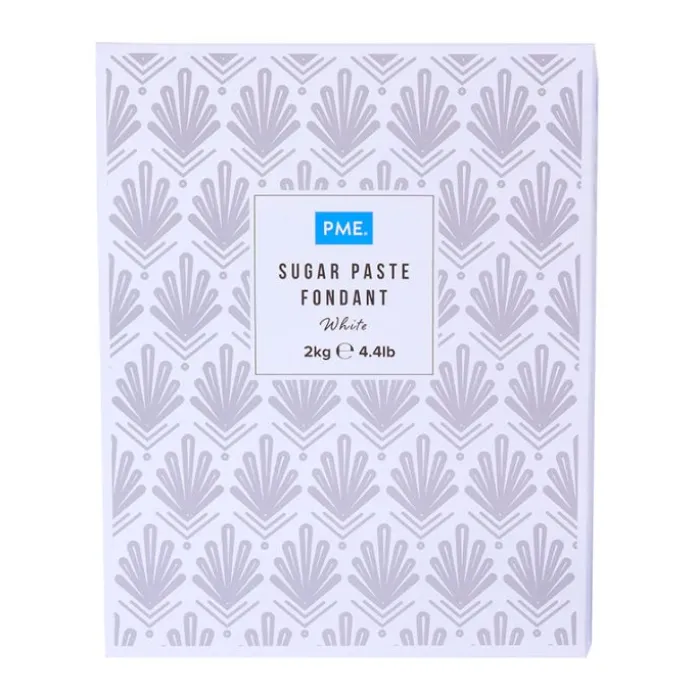 Fondant blanco 2 kg - Sin gluten - PME