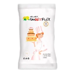 Fondant blanco sabor limón 1 kg - Sin gluten - SmartFlex