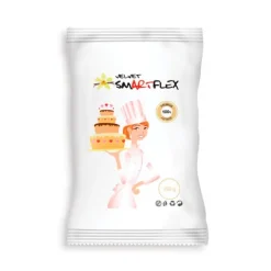 Fondant blanco sabor vainilla 250 g - Sin gluten - SmartFlex