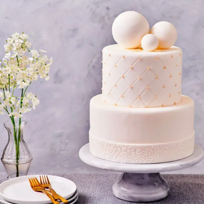 Fondant Covering Paste blanco 500 g - Funcakes