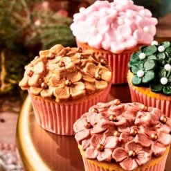 Fondant dorado con brillo 250 g - Sin gluten - Funcakes