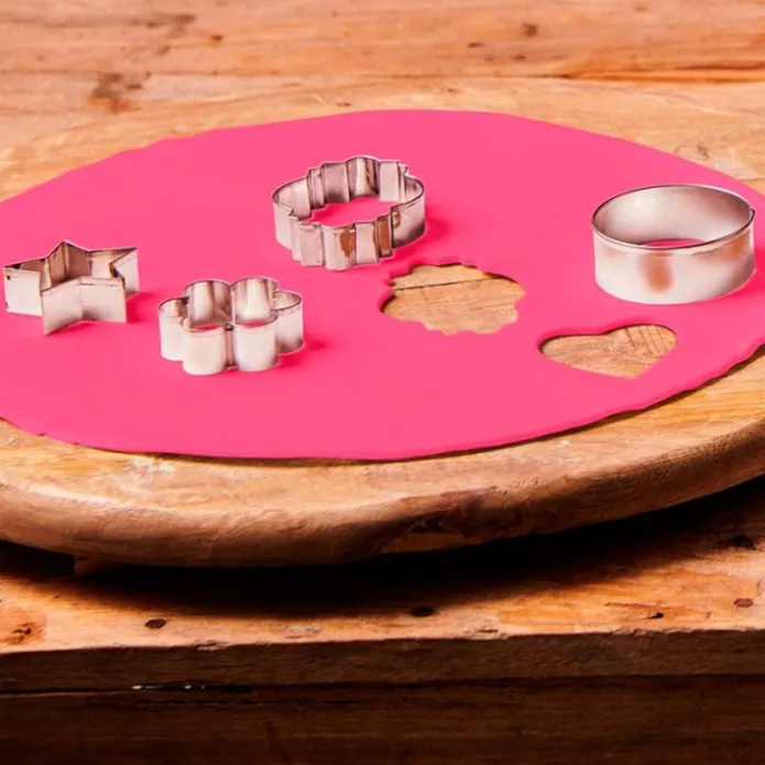Fondant extendido listo para usar fucsia 430 g - Sin gluten - Funcakes