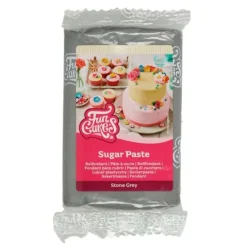 Fondant gris 250 g - Sin gluten - Funcakes