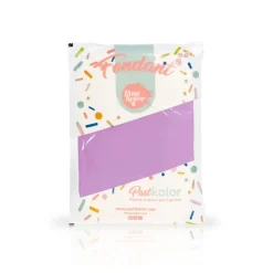 Fondant lila 250 g - Sin gluten - Pastkolor