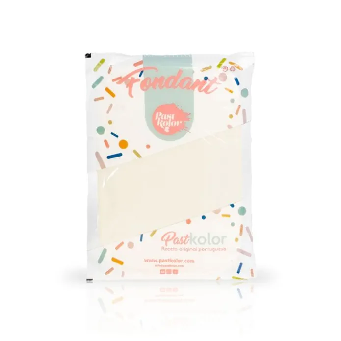 Fondant natural 250 g - Sin gluten - Pastkolor