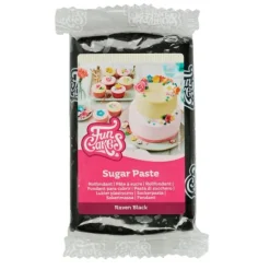 Fondant negro 250 g - Sin gluten - Funcakes