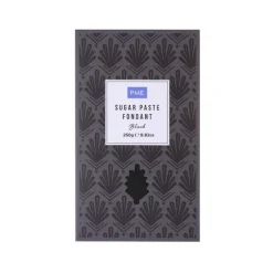Fondant negro 250 g - Sin gluten - PME