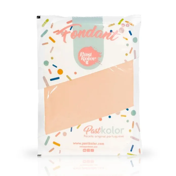 Fondant piel 1 kg - Sin gluten - Pastkolor