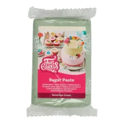 Fondant verde botánico 250 g - Sin gluten - Funcakes