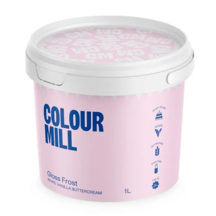 Frosting buttercream vainilla 1 l - Sin gluten - Colour Mill