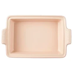 Fuente rectangular con tapa 30 cm Cereza - Cerámica de gres - Le Creuset