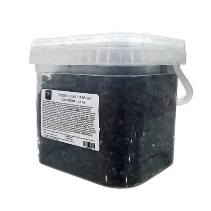 Galleta molida negra de chocolate con crema Oreo 1,5 kg - Azucren